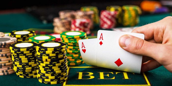 illustration du jeux texas holdem poker
